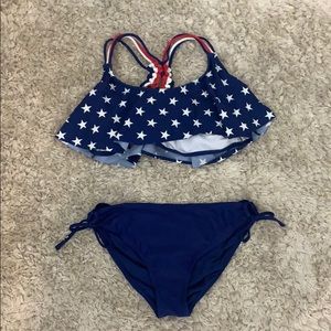American Flag Bikini Set